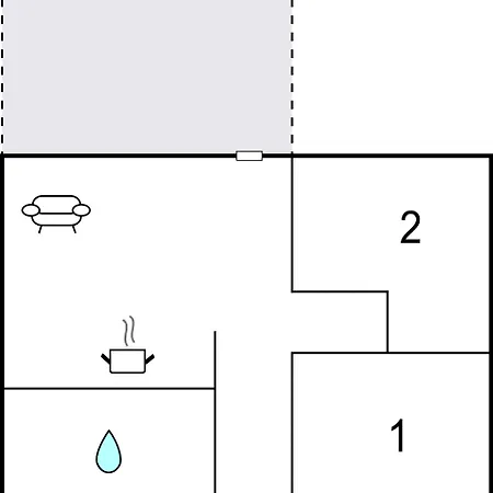 Appartement 2 Bedroom Lovely In *